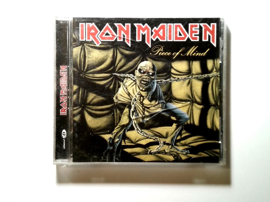 Iron Maiden - Piece of Mind CD - Enhanced Heavy Metal Hard Rock