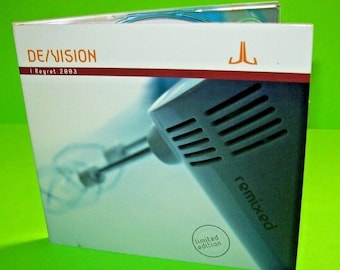 De/Vision I Regret CD EP 2003 Electro Synth-Pop Electronic Music Darkwave Vintage