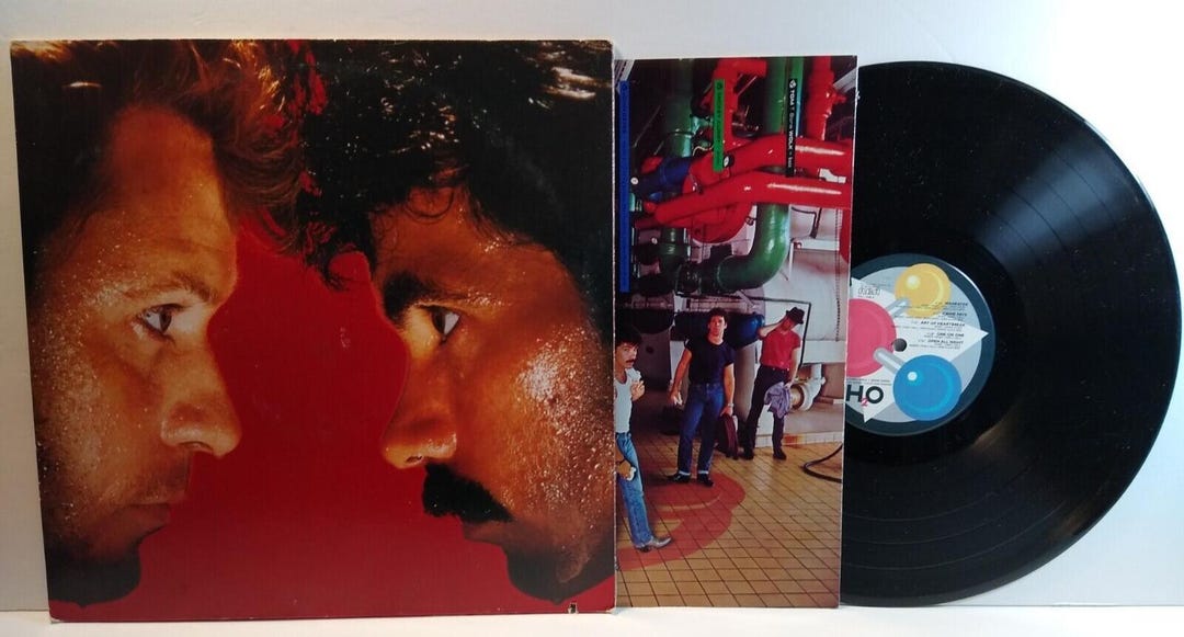 Daryl Hall John Oates H2O Vinyl LP Record Album Maneater One on One Pop ...