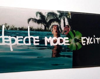 Depeche Mode Exciter Decal Bumper Sticker Band Swimming 2001 Original UNUSED Unique Gift