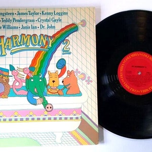 In Harmony 2 Vinyl LP Record Album With Bruce Springsteen Santa Claus Is Coming Unique Gift