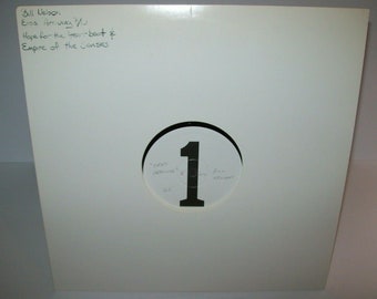 Bill Nelson Eros Arriving Promo White Label Test Pressing Vinyl Record Synth-Pop New Wave