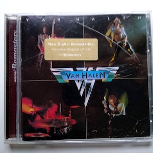 Van Halen Debut CD 2000 Remaster Runnin&#39; With The Devil You Really Got Me Rock