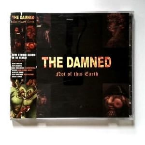 The Damned - Not of This Earth CD 1996 Cleopatra Gothic Rock Punk