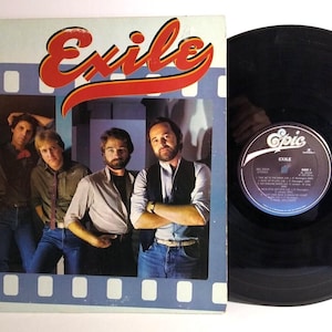 Exile 1983 Vinyl LP Record Album Country Take Me To The River Woke Up In Love