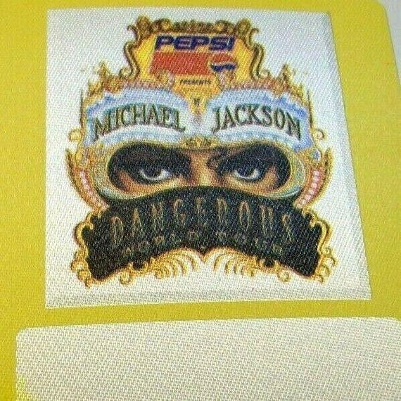 Michael Jackson Dangerous Backstage Pass Original King of Pop