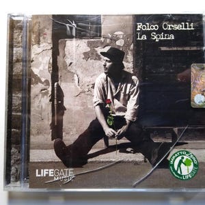 FOLCO ORSELLI - La Spina CD Import Blues Pop Style: Chanson Italy 2004 Lifegate