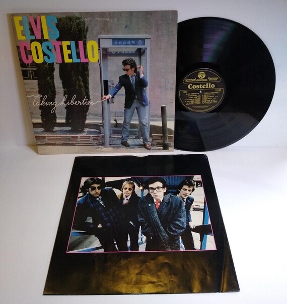 エルヴィス・コステロ テイキング・リバティーズ ビニール LP