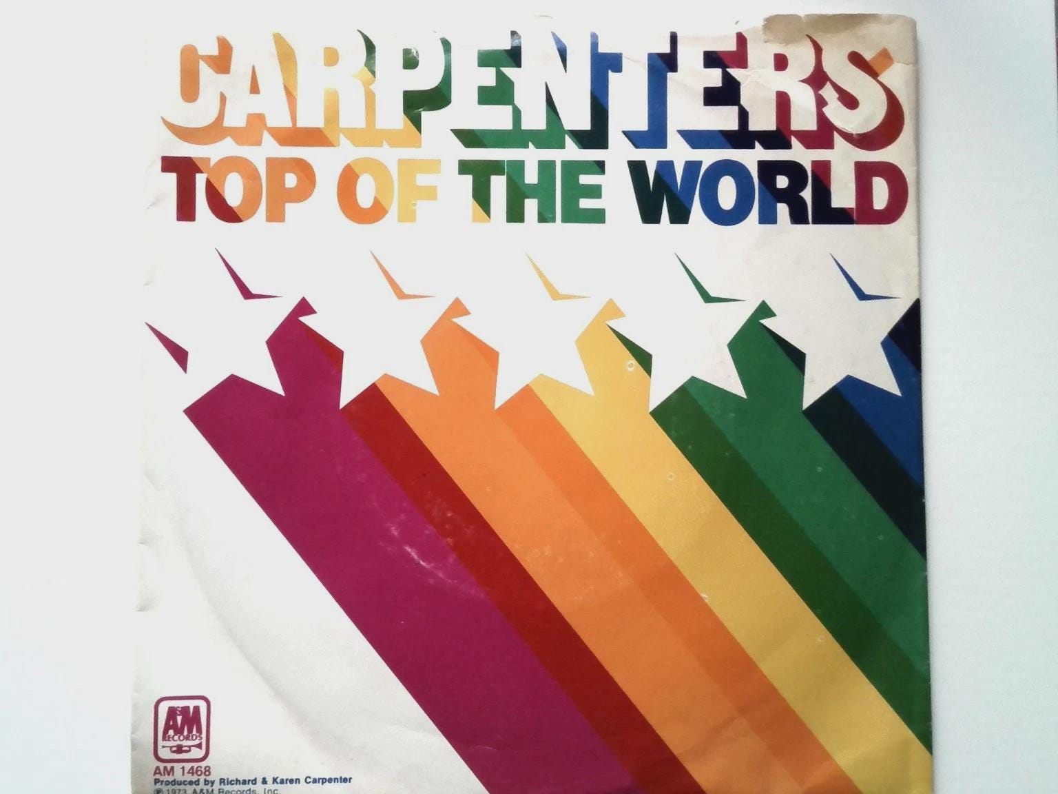 The Carpenters 45 Records - Etsy