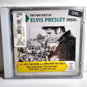 Setlist The Very Best of Elvis Presley 1950s Live CD 2012 Sealed Rock & Roll