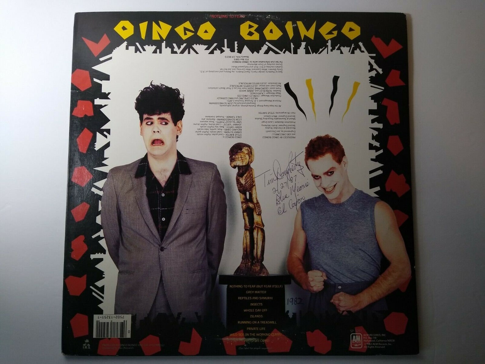Oingo Boingo Nothing To Fear Vinyl LP Record Album New Wave | Etsy