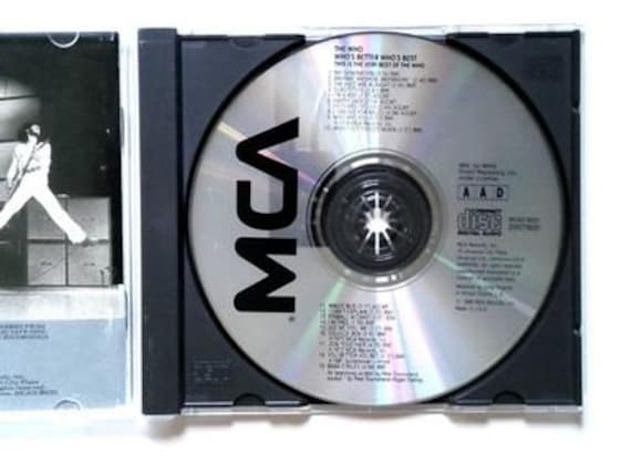 The Who - Who's Better, Who's Collection CD (1988 Rock Compilation
