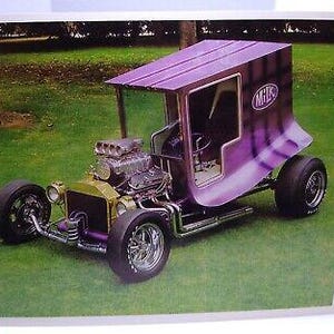 The Milk Truck Crazy Car Custom Racing Hot Rod Photo Jay Ohrberg 1969 Mod Retro Unique Gift
