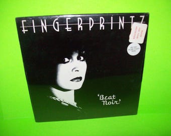 Fingerprintz Beat Noir LP, 1981 New Wave Vinyl (Sealed)