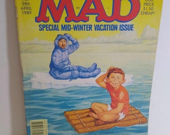 MAD #286 Mad Magazine Comic Book April 1989 30 Something Beatles