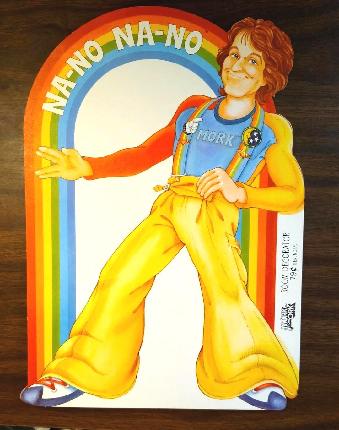 Mork From Ork Original Diecut Wall Display Robin Williams Groovy ...
