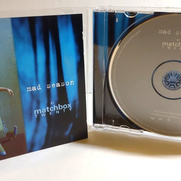 Matchbox 20 Mad Season CD Album Pop Rock 2000 Lava 83339-2 Atlantic Unique Gift