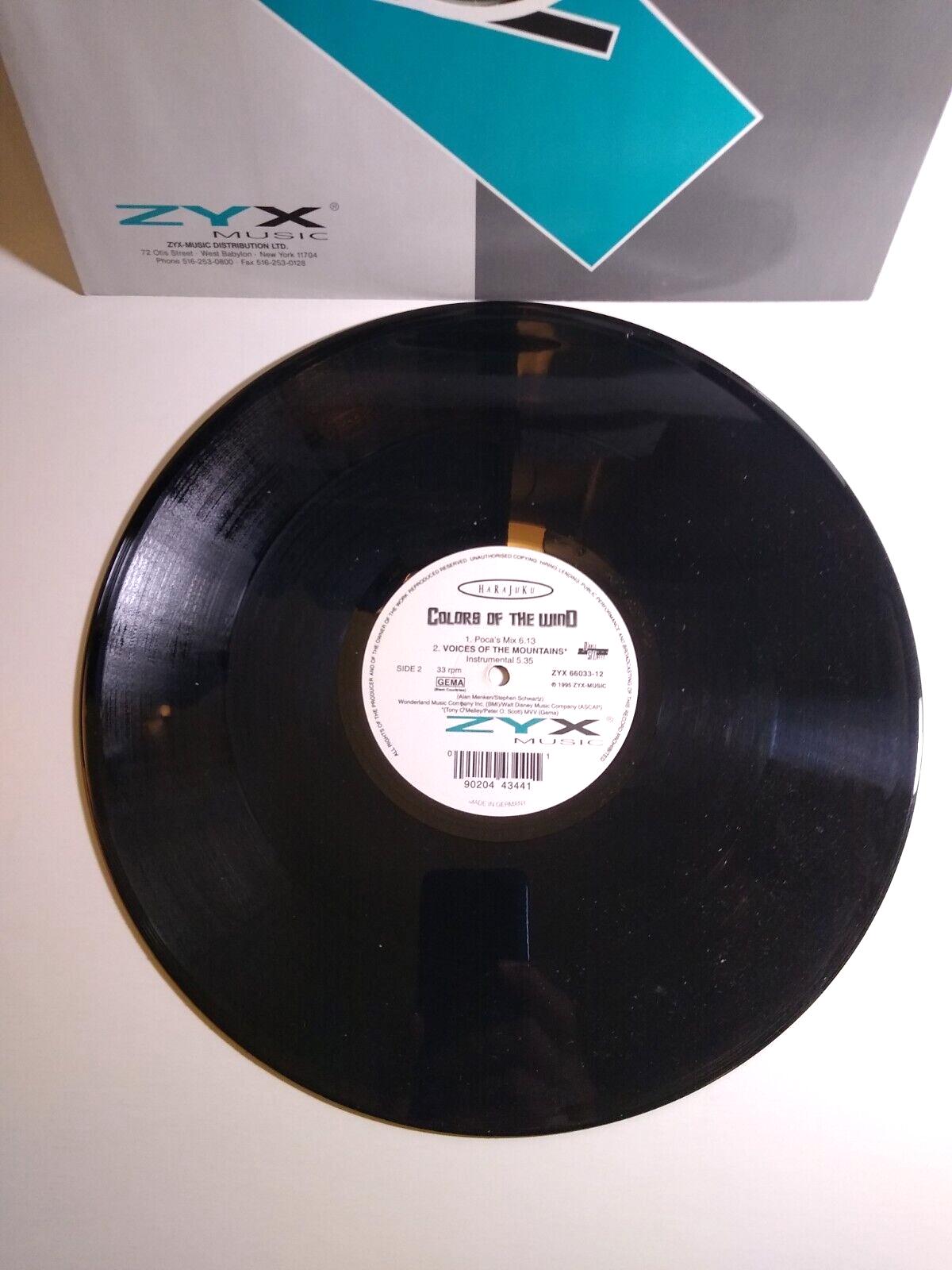 Harajuku Colors of the Wind Vinyl 12