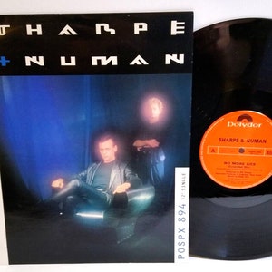 Sharpe & Gary Numan No More Lies Extended Mix Vinyl Record New Wave Synth-Pop NM Unique Gift