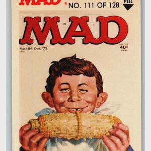 Mad Magazine Trading Cards - Etsy