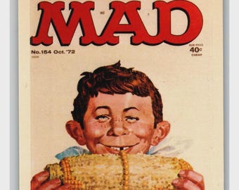 MAD マガジン シリーズ 2 トレーディング カード 3 パック。Mad の最悪