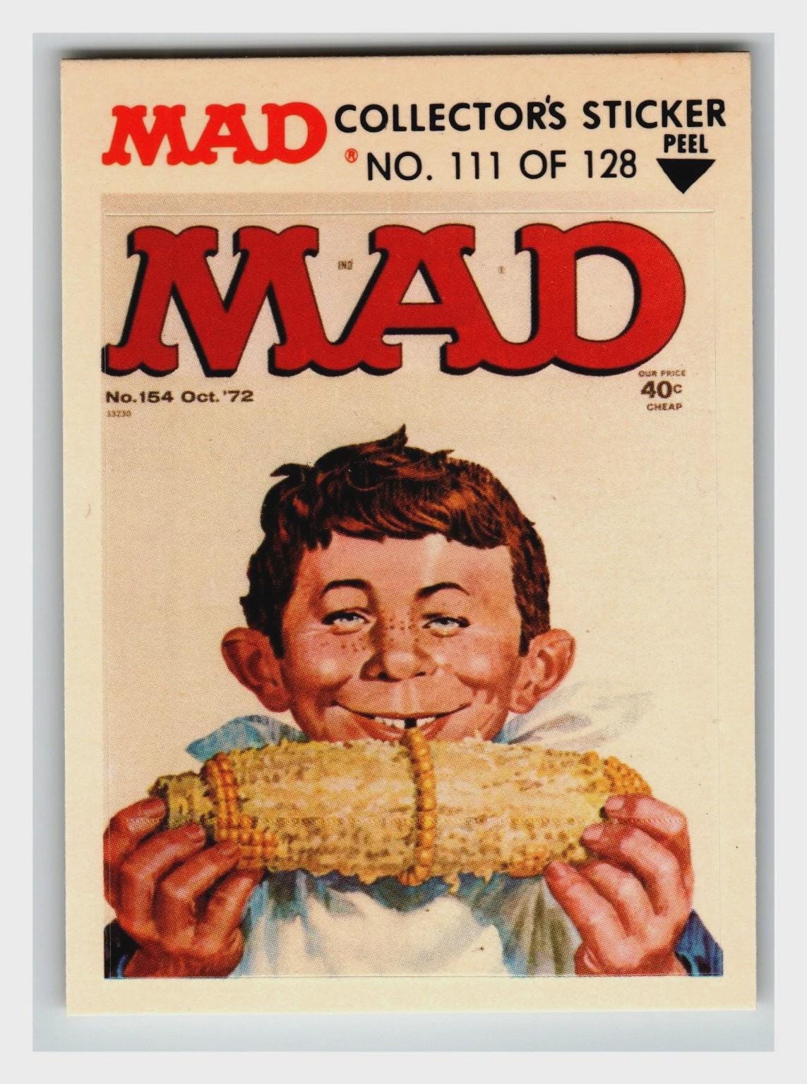 Alfred E Neuman Mad Magazine Style Poster – 20x30 Or 24x36 Inch