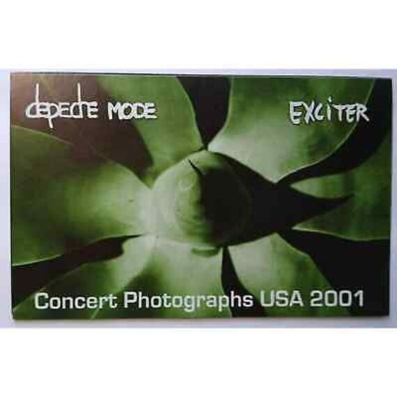 Depeche Mode Exciter Concert Brochure Photographs USA 2001 Etsy