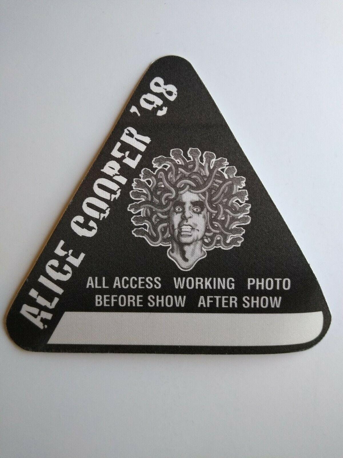 Alice Cooper Backstage Pass, 1998 Concert Tour - Etsy