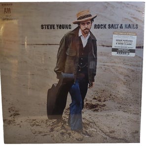 Steve Young Rock Salt And Nails Vinyl LP Record Album Sealed Folk World Country Unique Gift