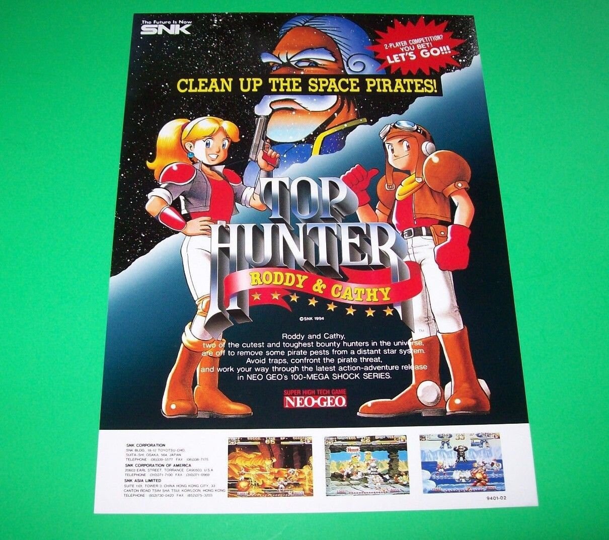 GigaWing Arcade FLYER 1999 Original NOS Video Game Space Shooter Artwork Capcom