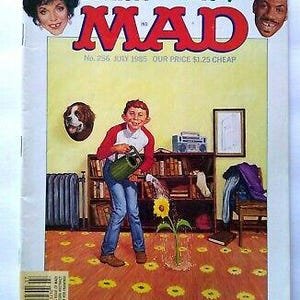 MAD Magazine July 1985 # 256 Beverly Hills Cop Movie Dynasty TV Show Parody Unique Gift
