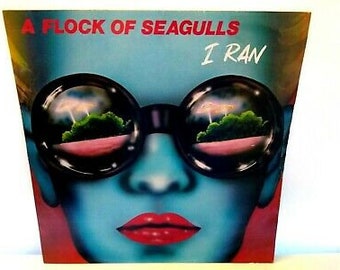 A Flock Of Seagulls I Ran 1983 UK 12" Vinyl Record New Wave Retro Classic Rare
