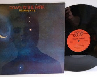 Tubeway Army "Down In The Park" Vinyl Record, 1979 UK Pressing