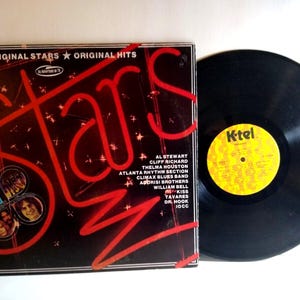 Stars K-Tel Vinyl Record Album KISS Hard Luck Women 10CC Pop Rock Hits 1977