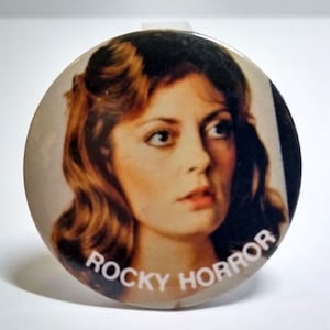 Rocky Horror Picture Show Janet Licensed Button Badge Pin Original 1983 Unique Gift