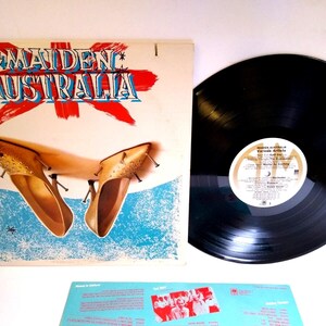 Maiden Australia Vinyl LP: Split Enz, Skyhooks, New Wave, 1983 Pressing