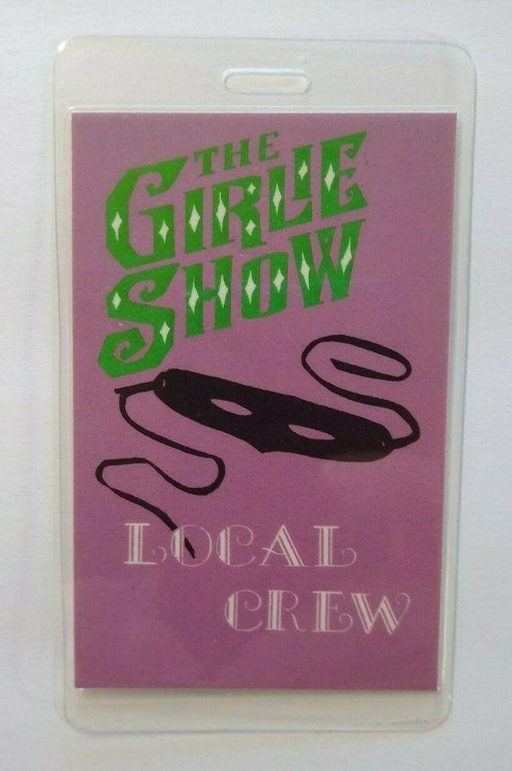 Madonna Girlie Show Backstage Pass, 1993 Concert Tour - Etsy