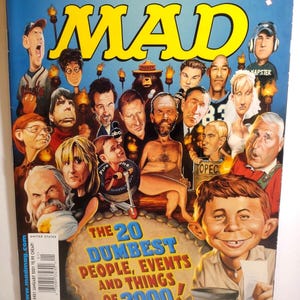 MAD マガジン 2001 年 1 月号 #401 この愚かな年をどうやって生き延びたのか パロディ パロディー