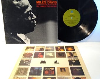 The Miles Davis Quintet Steamin Vinyl LP Record Album 1972 Jazz Hard Bop PRT7580