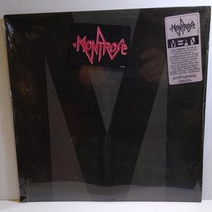 Ronnie Montrose Mean Vinyl LP Record Album Hard Rock Metal Hype Sticker 1987 New Unique Gift
