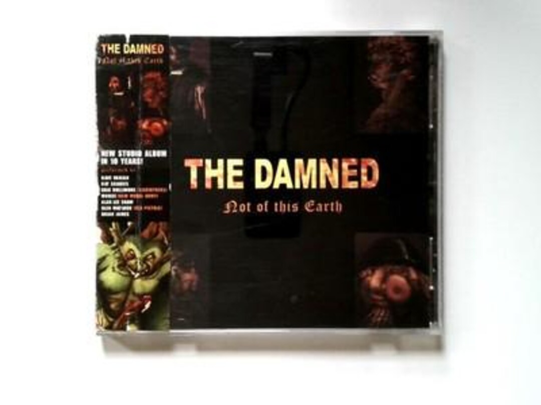 The Damned - Not of This Earth CD 1996 Cleopatra Gothic Rock Punk