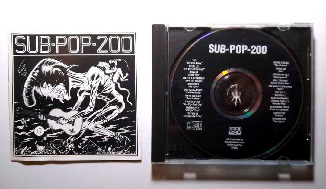 Hype! “Boxed Set” アナログ Nirvana Sub pop SUB POP 200 3xEP + Booklet* 1988 NM/OOP Nirvana SP25 Mudhoney