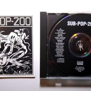 Sub-Pop 200 CD Nirvana Soundgarden Grunge Alt RARE Edition No Caroline Dist 1991