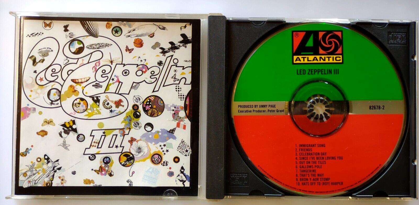 Led Zeppelin III CD Album Hard Classic Rock Atlantic