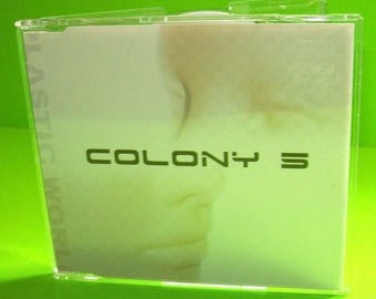 Colony 5 Plastic World 2005 CD Electronic Synth-Pop Electro Darkwave Sweden Vintage
