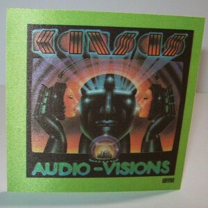 Kansas Backstage Pass Audio Visions Concert Tour Original 1980 Gift For Rock Fan Music Gift Rock Music Gift