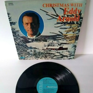 Christmas With Eddy Arnold / X-mas With Henry Mancini Vinyl LP Record Album 1974 Unique Gift