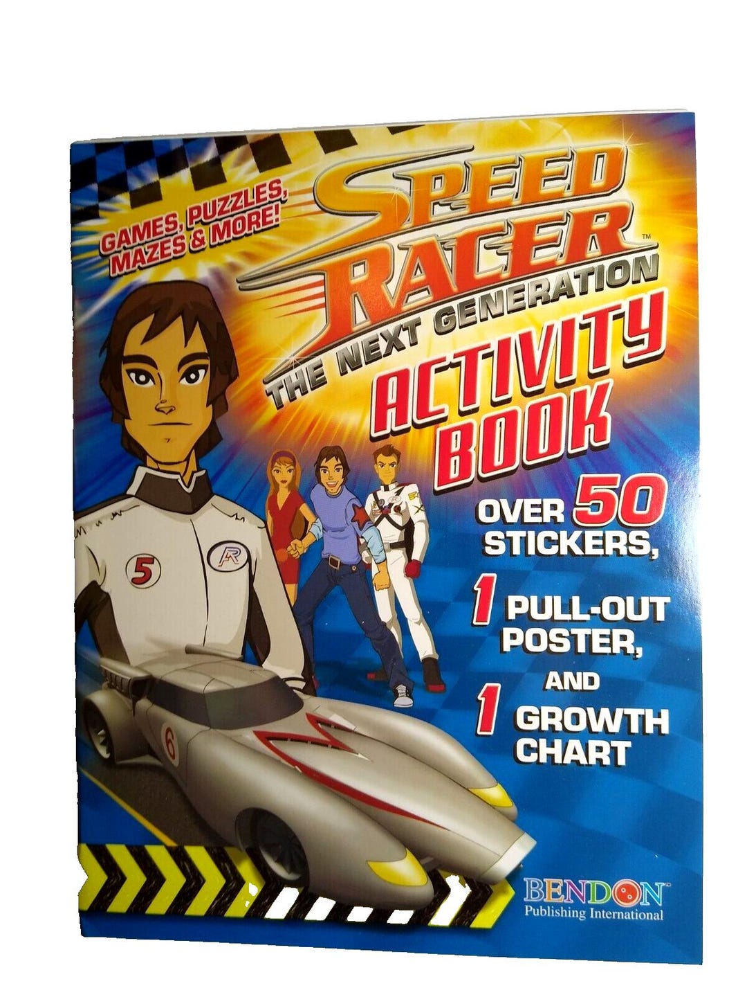 Speed Racer the Next Generation Activity Book With 50