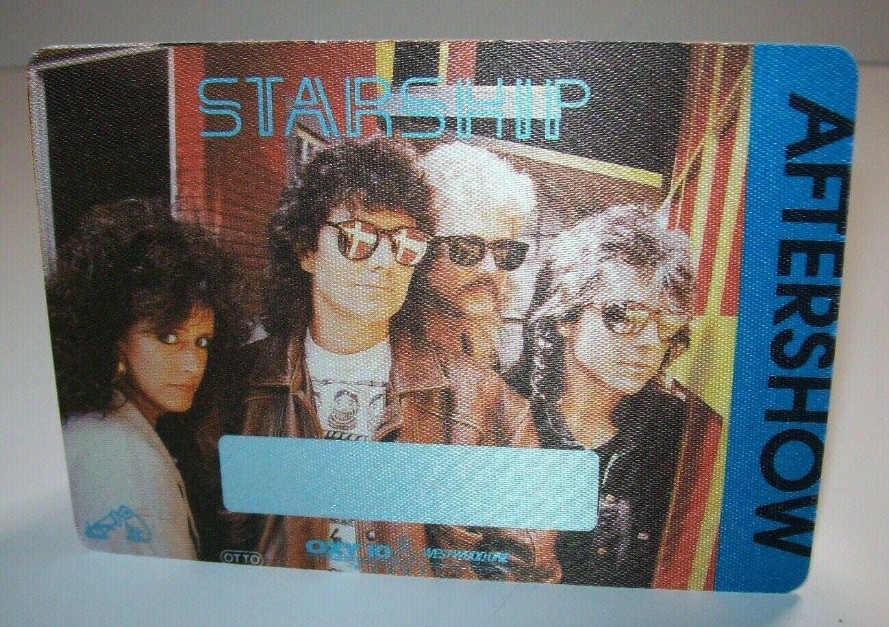 1985年ヴィンテージ スターシップ バックステージパス、ニー・ディープ 