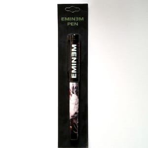 Eminem Photo Pen Sealed On Header Card Slim Shady Rap Hip Hop Music 2000